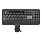 Kit Combo Teclado Mouse Logitech Mk540 Sem Fio Português Ç Abnt2 Unifying Multimídia Resistente Corporativo Ñ Microsoft