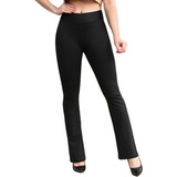 Calça Flare Leg Bailarina Zero Transparencia Grossa