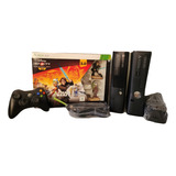 Xbox 360 Super Slim Ou Slim, Com 1 Controle Original, E Kit Jogo Disney 3.0 Com 2 Bonecos E Plataforma.