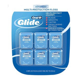 Oral-b Glide Advanced Multi Protection Floss 6 Pack 44m C/u