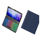 Case With Keyboard For Galaxy Tab S7 Fe 12.4 Inches Sm-t73
