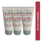 Kit 3 Leave-in Cicatri Renov Plastica Capilar Elseve 50ml