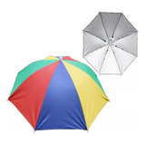Sombrero Paraguas Sombrilla Gorros Para Campamento Proteccio