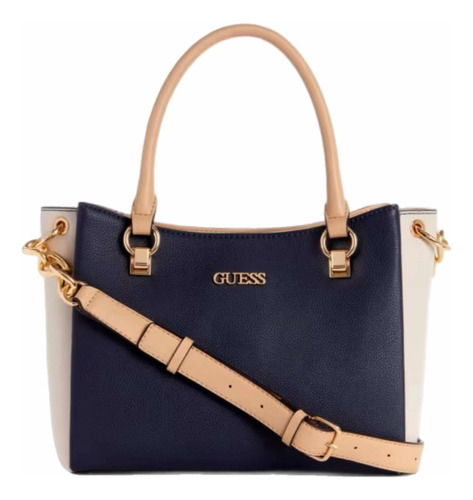 Guess Bolso Bonbon Small Satchel Marino Modelo Lg905105