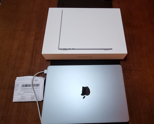  Macbook Air 13.6 Chip M2 256 Gb Prata N Fiscal Garantia 