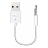  For iPod Shuffle Cable, .mm Male Jack To Usb Power Cha...