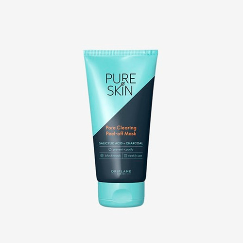 Oriflame Pure Skin Mascarilla Facial En Gel Con Carbón 50 Ml