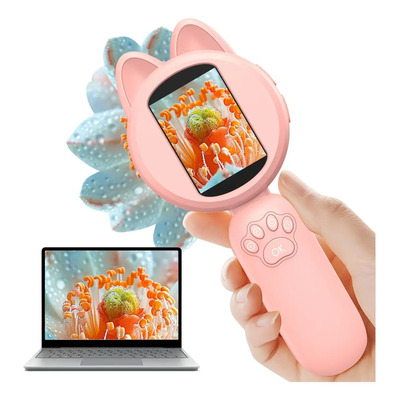 Mini Microscopio 500x Lupa De Mano Portátil Para Niños | Meses sin interés
