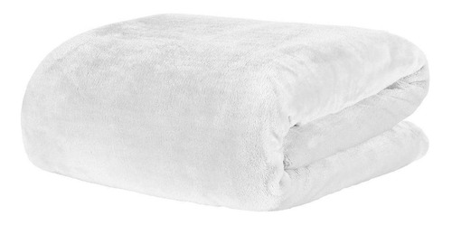 Cobertor Manta Casal Blanket Branco Kacyumara