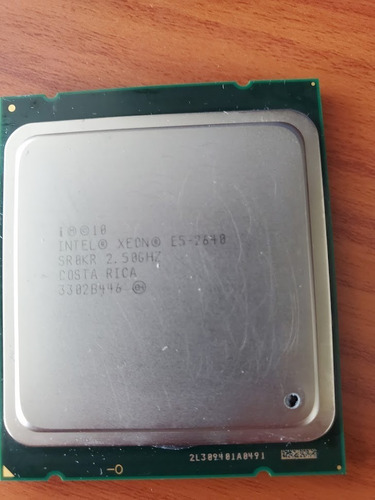 Intel Xeon E5-2640 6 Núcleos Y  12 Hilos