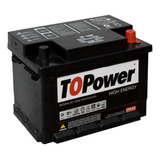 Bateria De Auto 55 Amp 450ccs Topower Positivo Derecho 