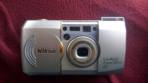 Cámara Nikon Lite Touch Zoom 120  Af, Analógica Usada. Leer.