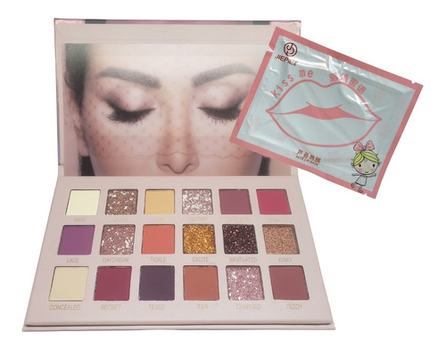 Paleta De Sombras Nude New 18 Tonos