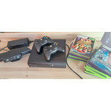 Consola Xbox 360 Original + 2 Mandos + Kinect + 15 Juegos