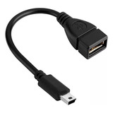 Cable Adaptador Otg Mini Usb Celular Tablet Carga Y Datos