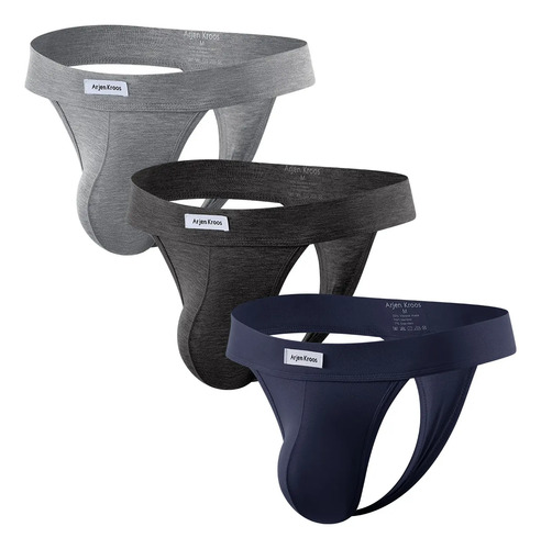 Tanga Hombre Seda De Hielo 3 Pzs Sexy Y Elástico Arjen Kroos | MercadoLibre