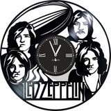 Reloj De Pared De Vinilo Compatible Con Led Zeppelin-12 Pul.