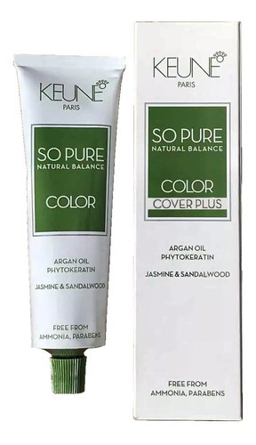 Keune So Pure Cover Plus Coloração 60ml 4.00 Castanho Médio