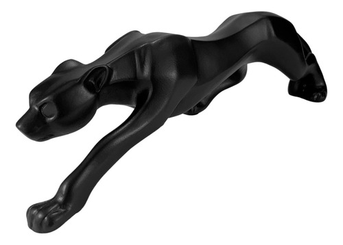 Estatueta Decorativa Pantera Negra -  Estátua  Estilizada