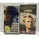 John Wayne Biografia Mas 2 Peliculas + Cincinnati Kid 2 Vhs