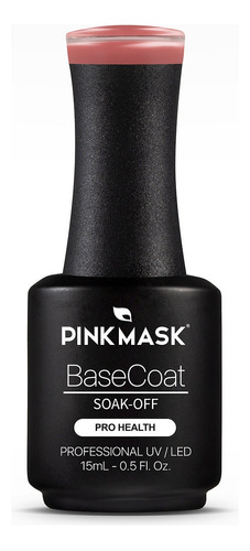 Rubber Base Coat Charm Pink (15ml) - Marca Pink Mask
