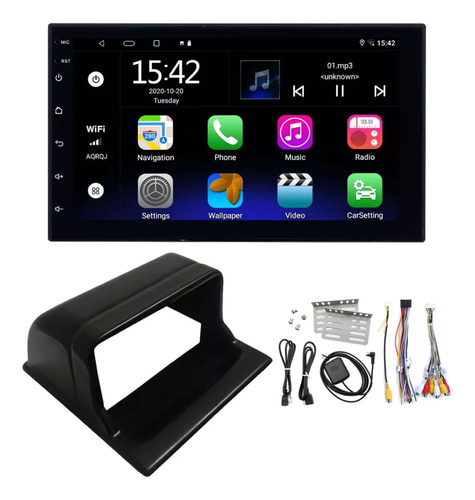 Stereo Pantalla 7 Android Bt + Adaptador Citroen Berlingo