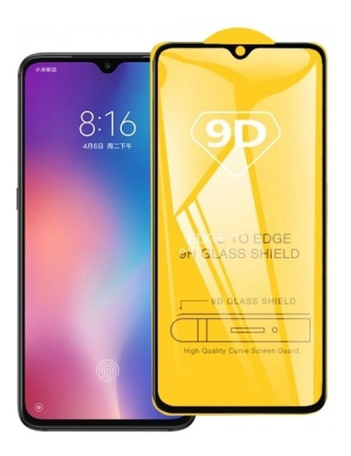 Película De Vidro Xiaomi Mi9 Se Tela 5.97 Full Glue 9d