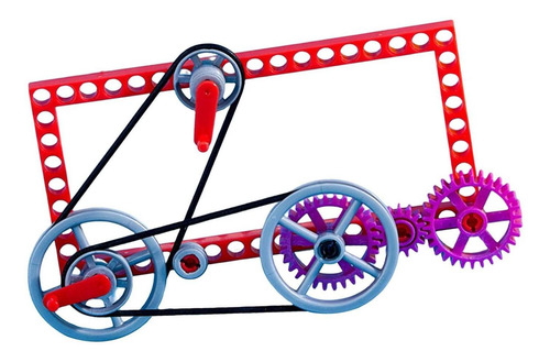 Sin Ensamblar Diy Correa Polea Engranajes Juguetes