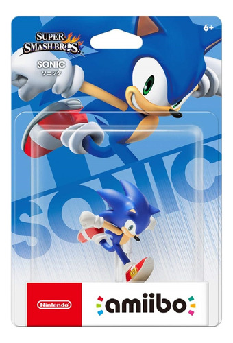 Figura Amiibo Nintendo Super Smash Bros Sonic The Hedgehog