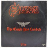 Lp Disco Saxon - The Eagle Has Landed (live)