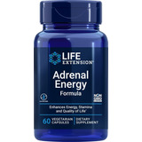 Life Extension Adrenal Energy Energía 60 Cápsulas