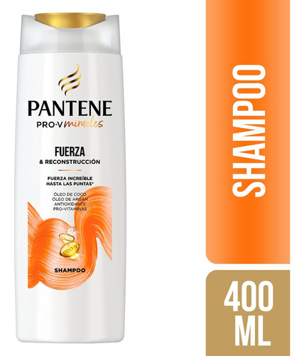 Pantene Shampoo Fuerza Recons 400ml