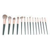 Set De 14 Brochas De Maquillaje, Correctores, Sombras De Ojo