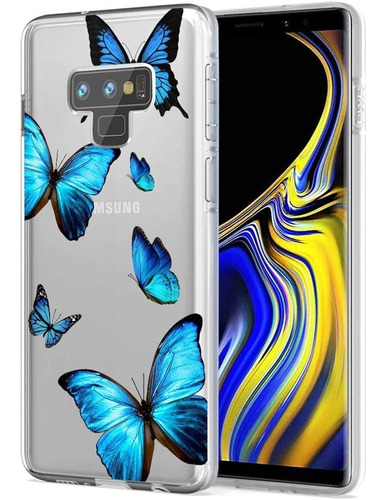 Funda Para Samsung Galaxy Note 9 - Con Mariposas