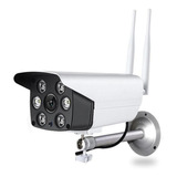 Cámara De Seguridad De Todo Y Más Camara Ip Exterior Hd Wifi 360° Vision Nocturna Con Resolución De 1mp Visión Nocturna Incluida Blanca