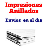 Impresiones, Fotocopias Anillados 