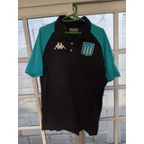 Chomba De Racing Club De Salida Kappa Color Negro Talle L