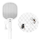 Raquete Armadilha Mosquito Com Uv Super Premium