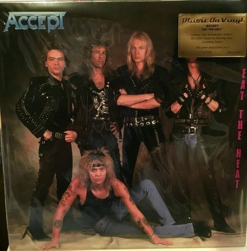 Vinilo Accept Eat The Heat Nuevo Y Sellado