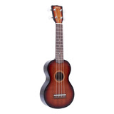 Ukelele Soprano Mahalo Java Soprano Con Funda Mj13ts Color Sunburst 3 Tonos