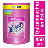 Vanish Quitamanchas En Polvo Rosa Repuesto Doypack X 850g