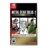 Metal Gear Solid Master Collection Vol 1 Switch Midia Fisica