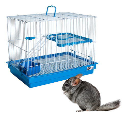 Gaiola Hamster Roedores Pequenos 2 Andares Envio Rápido