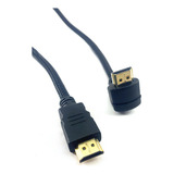 Cabo Hdmi 80cm Pequeno Curto Ponta 90 Graus (atacado R,80)