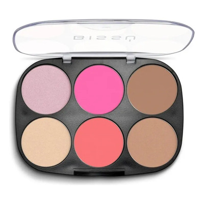 Paleta Para Rostro Bissu \u002F Iluminador - Rubor - Bronceador Tono Del Maquillaje 04 La Chida | Envío gratis