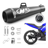 Escape Silenciador Para Moto 51mm Deportivo Universal M4