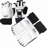 2024 Protector Pie Y Guantes Para Taekwondo Combo De 2 Pares