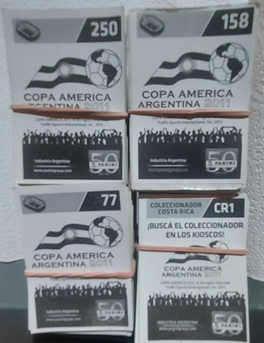 Figuritas Copa América 2011 Complete El Álbum, Deje Listado
