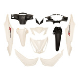 Kit Plasticos Completo Honda New Wave 110 S Blanco Mtc