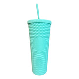 Vaso Para Café Bebidas + Bombilla Keep 710cc Tipo Starbucks